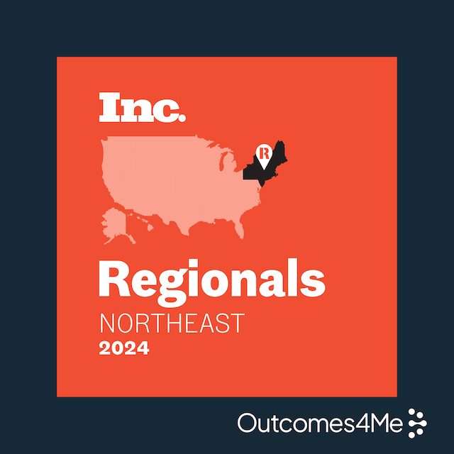 The Inc. Regionals logo and a map of the United States with the Northeast highlighted.