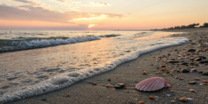 Sunrise on a beach, a guide to clinical trials for stage 3 breast cancer.