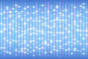 DNA test concept, human genetic profiling background