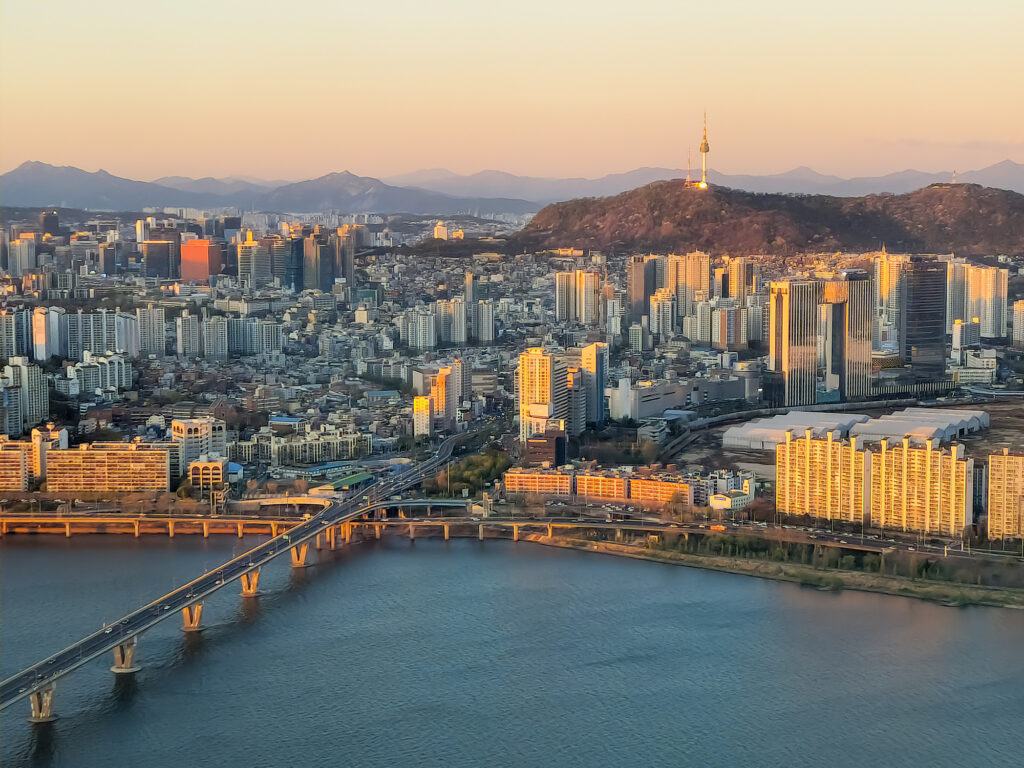 seoul city skyline